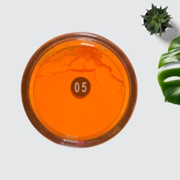 # 5 Neon Orange Color Eyeshadow Makeup For Women New - Picture 7 of 9